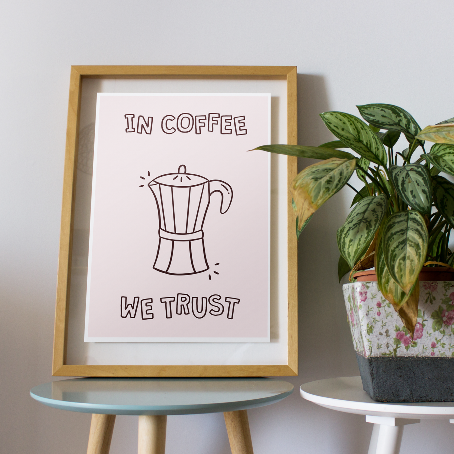 A4 Coffee Print