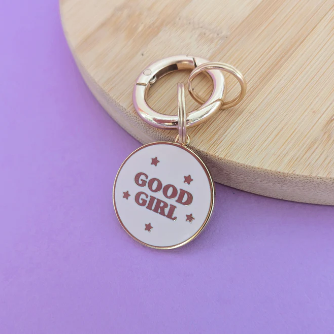 Good Girl Custom Engraved Dog Tag