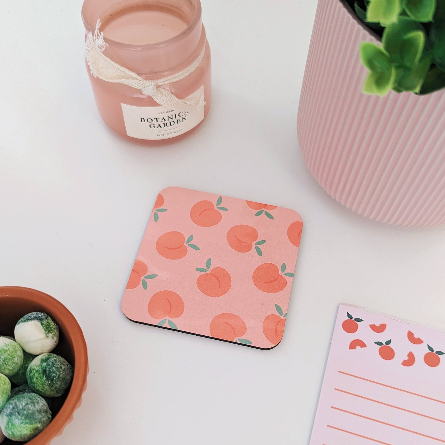 peach home decor