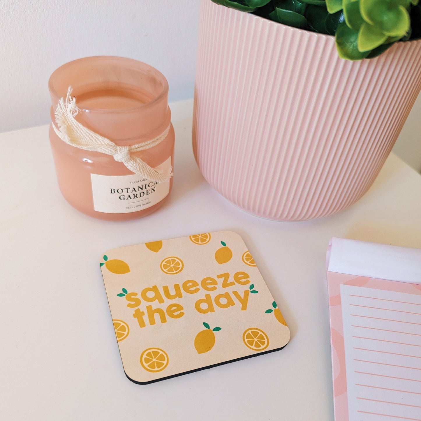 lemon coaster