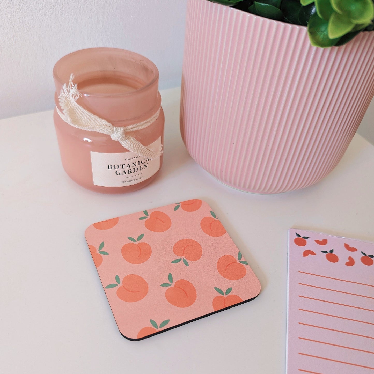 peach home decor