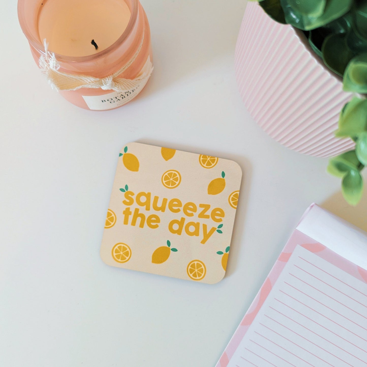 lemon coaster