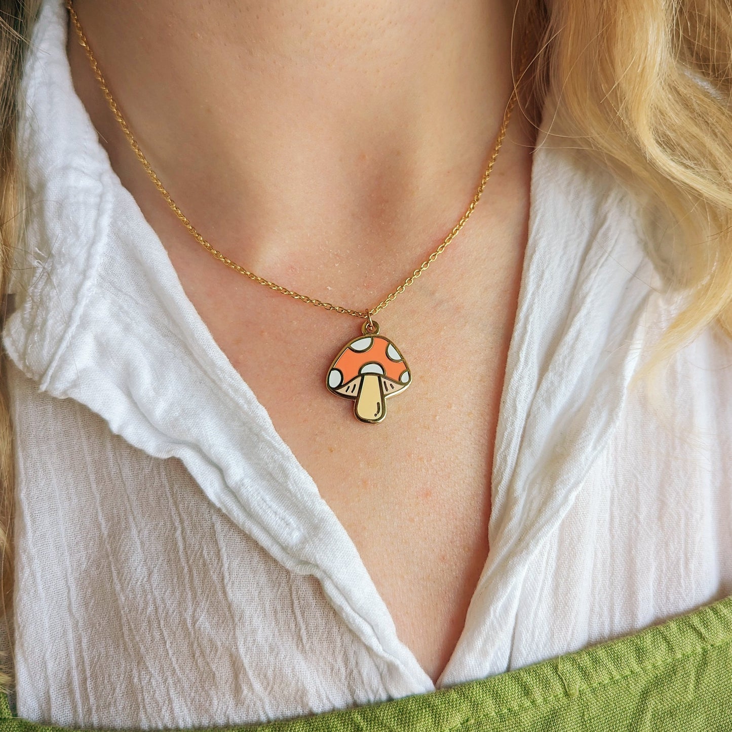 Mushroom Pendant