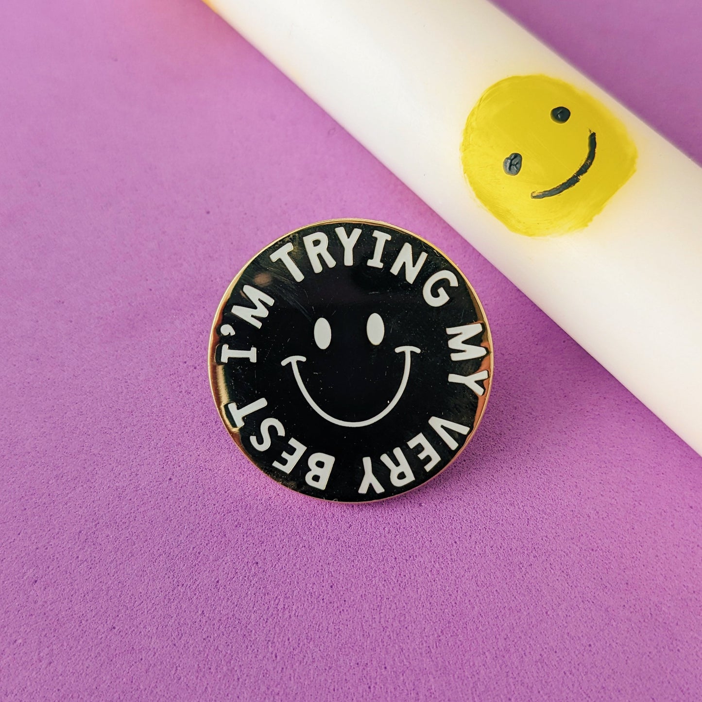 mental health enamel pin badge. The perfect gift for students or a great mental health gift