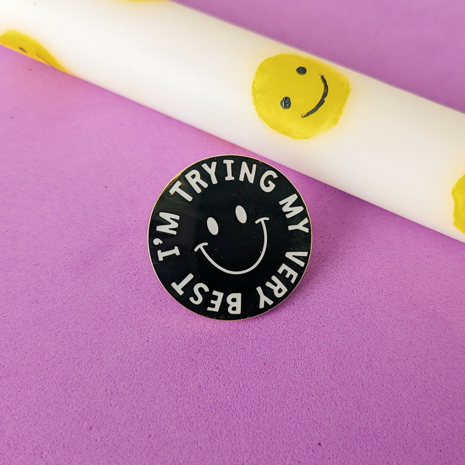 mental health enamel pin badge. The perfect gift for students or a great mental health gift