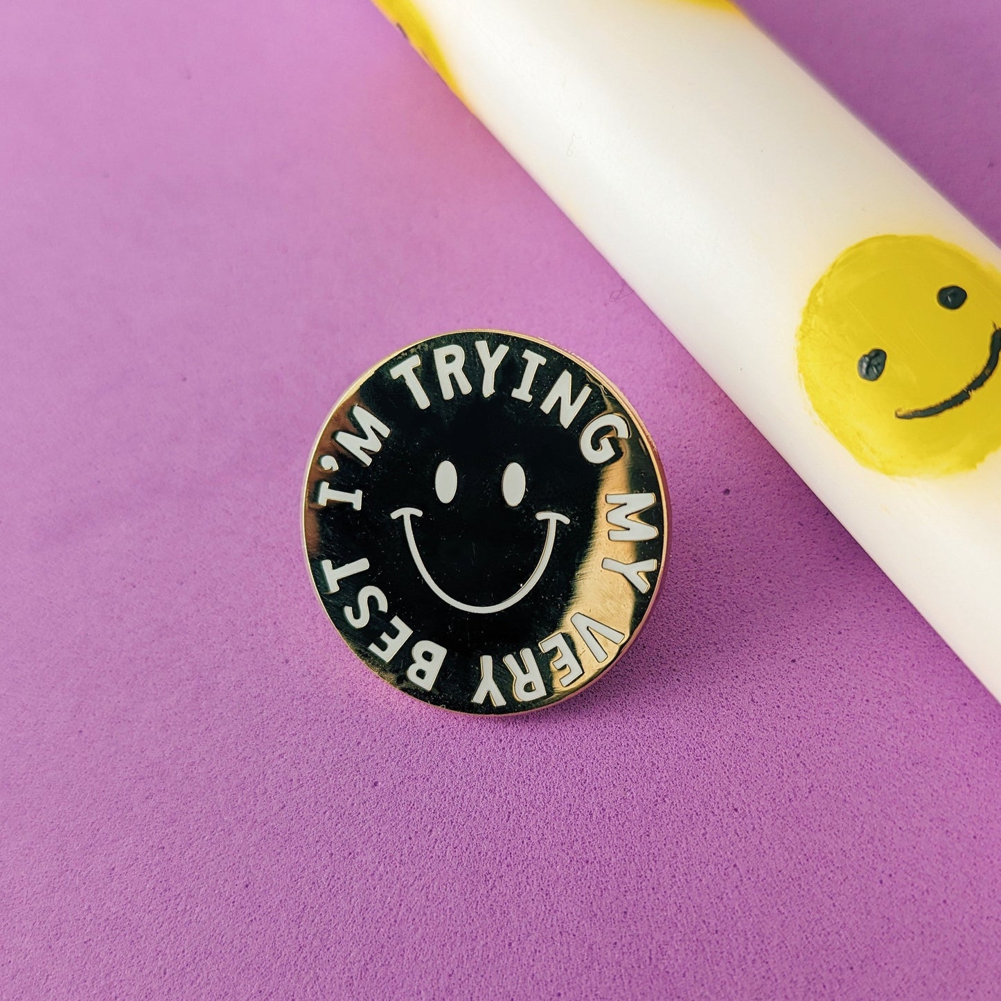 mental health enamel pin badge. The perfect gift for students or a great mental health gift
