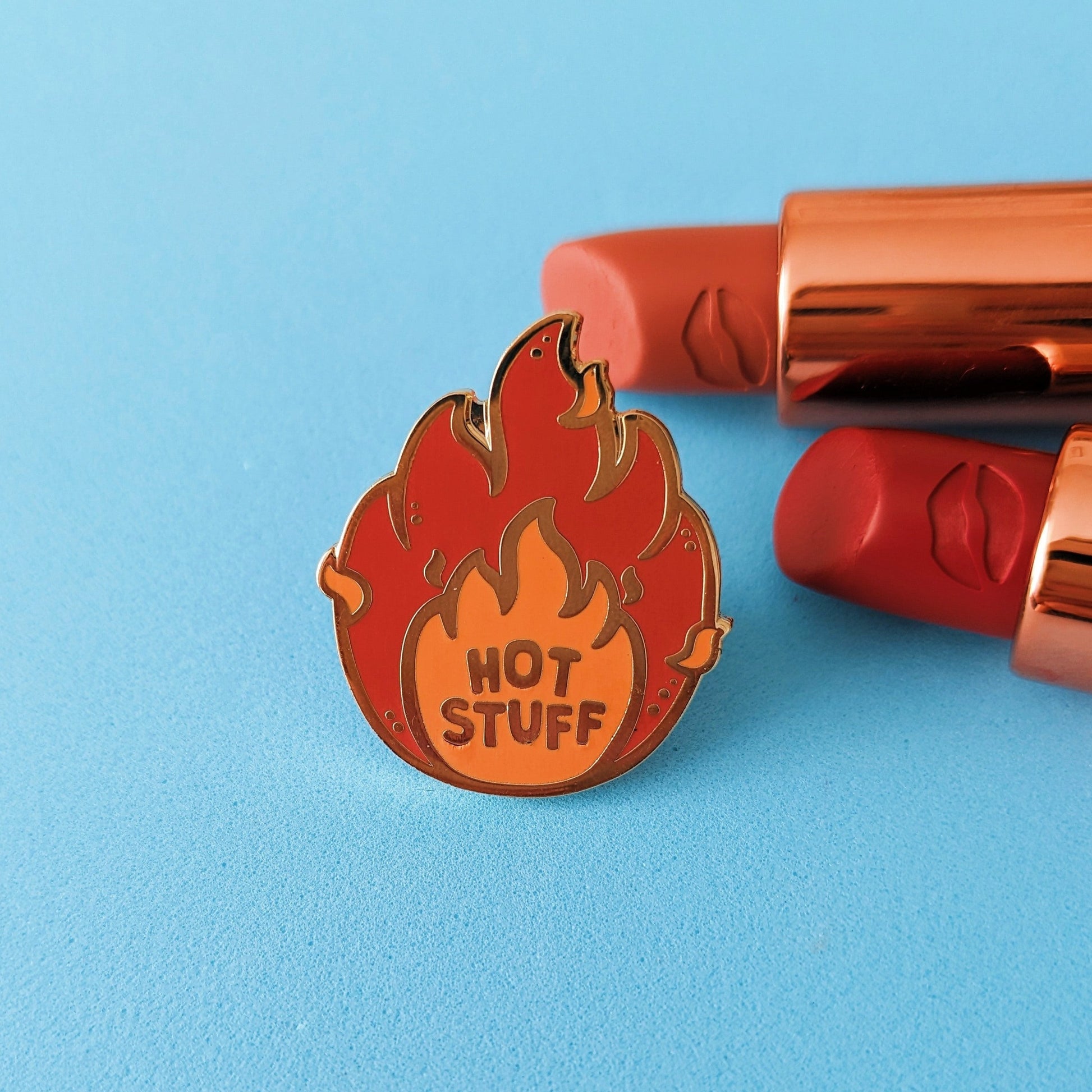 Hot Stuff Enamel Pin - QuinnsPins