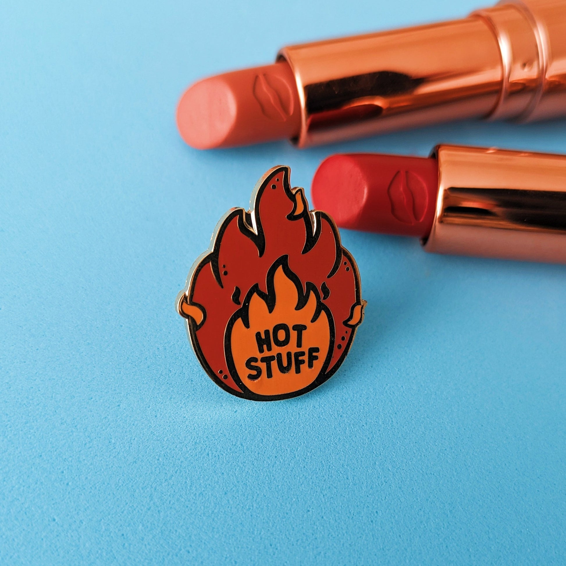 Hot Stuff Enamel Pin - QuinnsPins