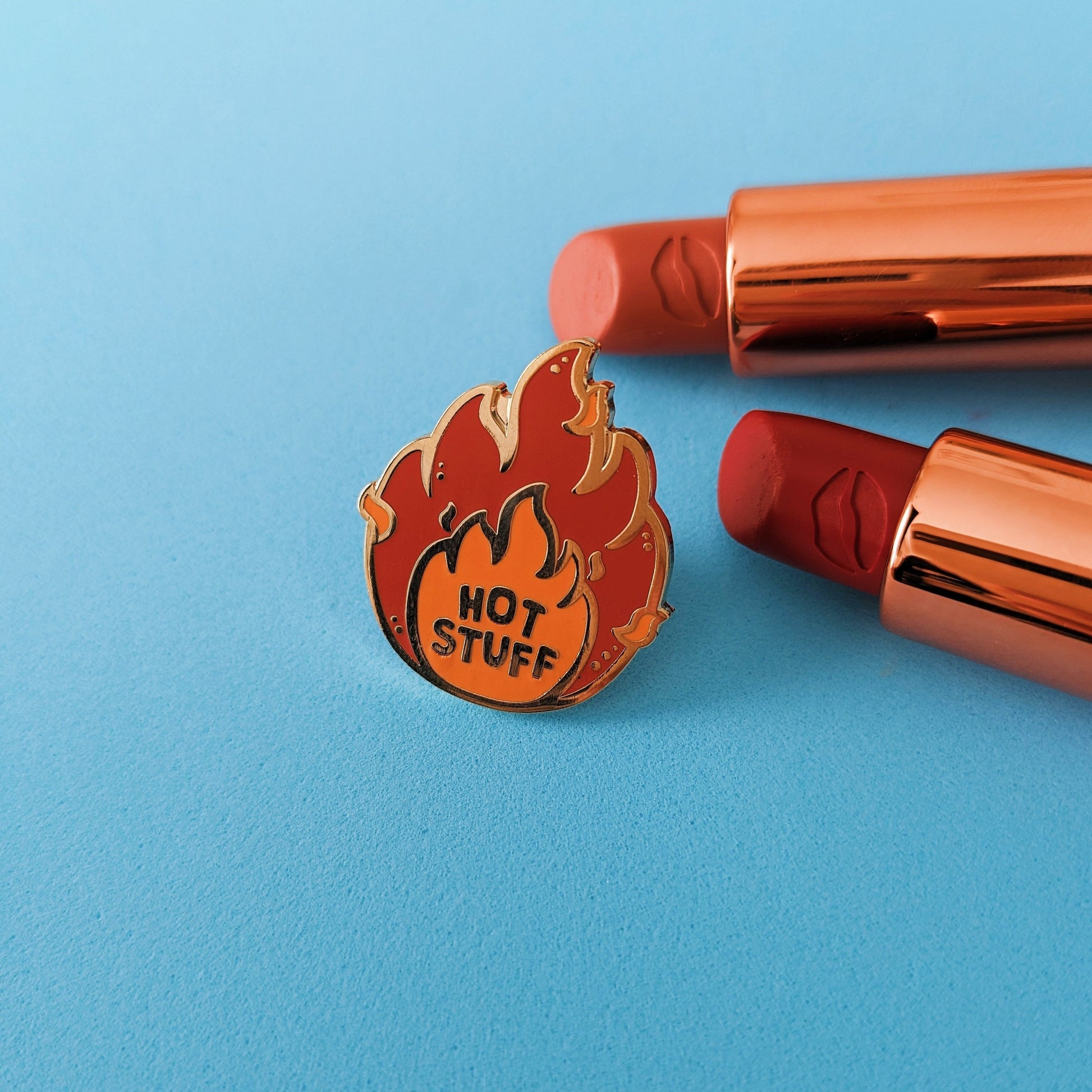 Hot Stuff Enamel Pin - QuinnsPins