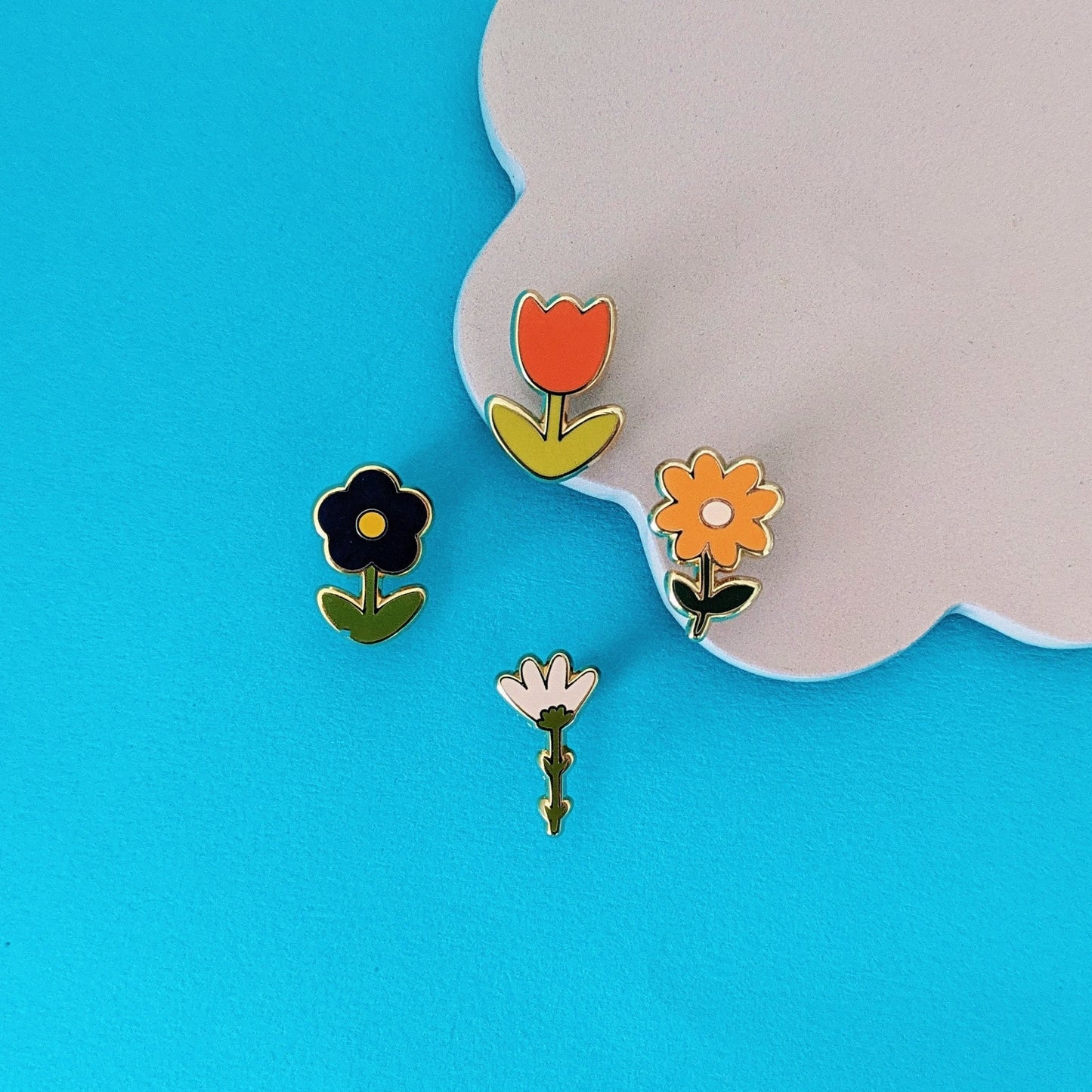 Flower Pins