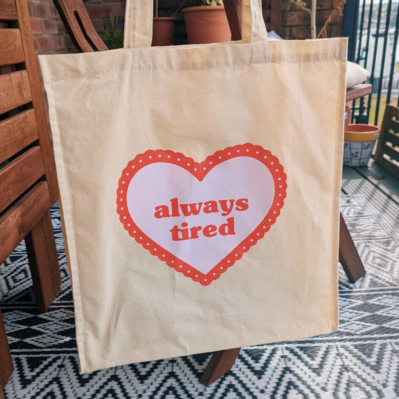 Always Tired Tote Bag