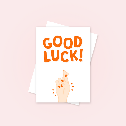 Good Luck Greetings Card