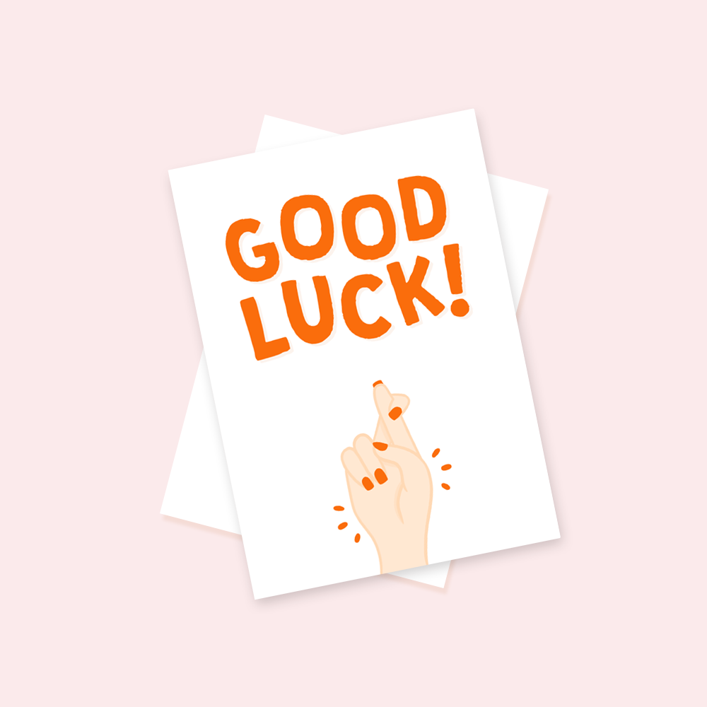 Good Luck Greetings Card