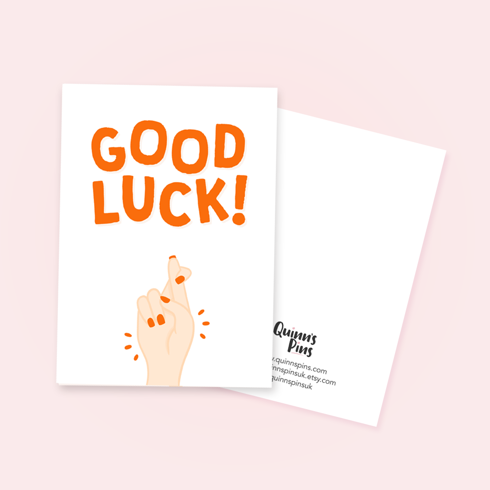 Good Luck Greetings Card