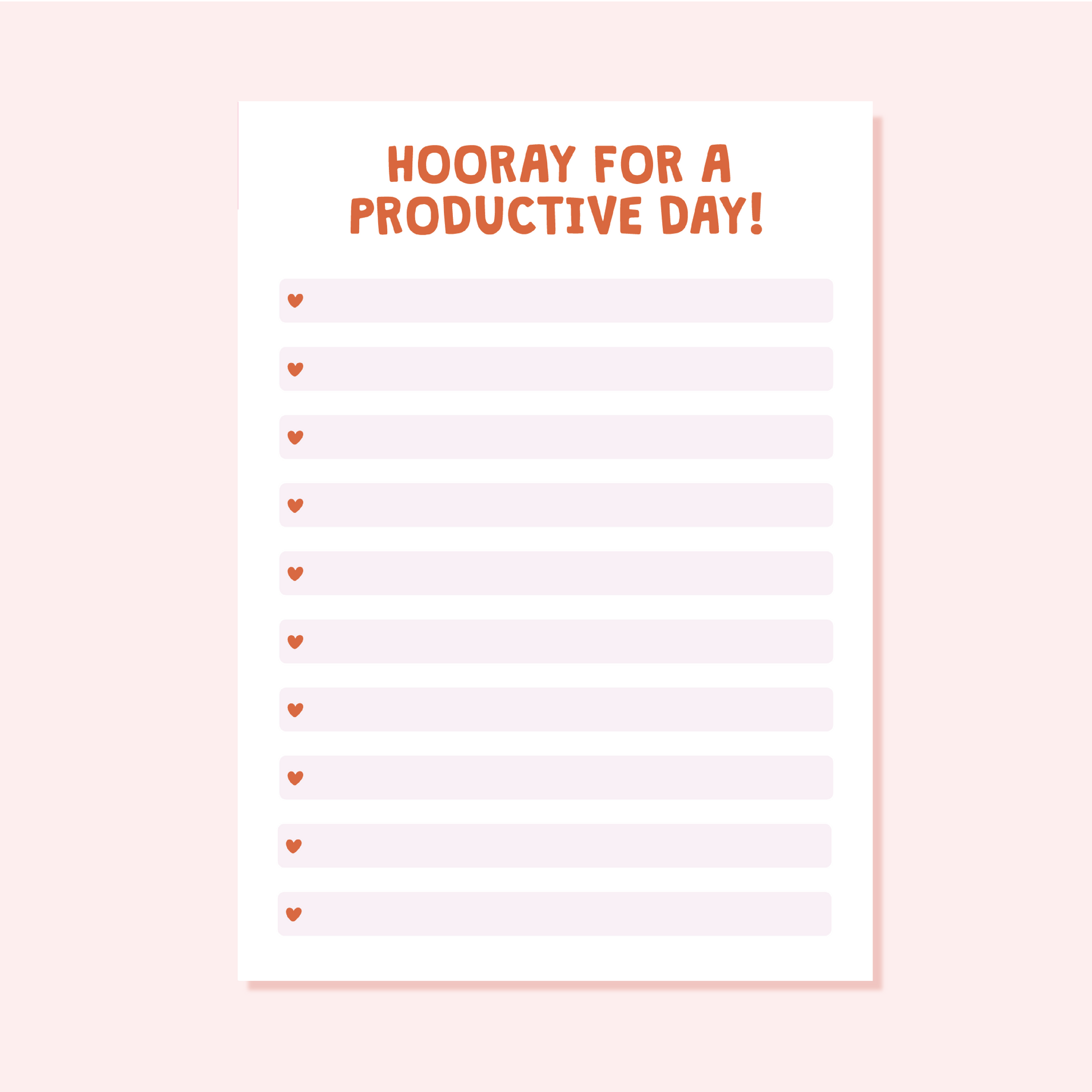 Cute A6 notepad