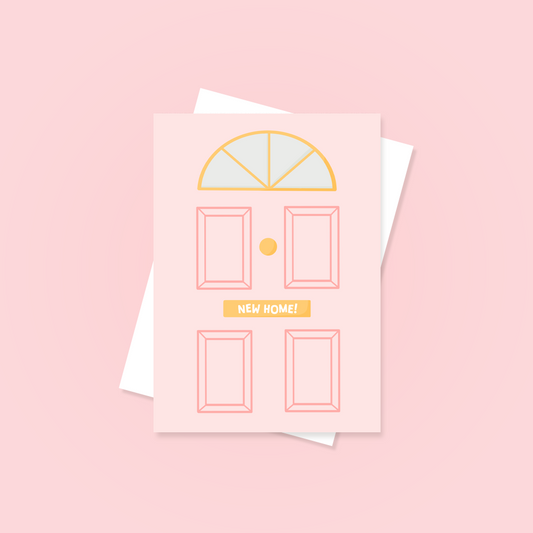 New Home Door Greetings Card