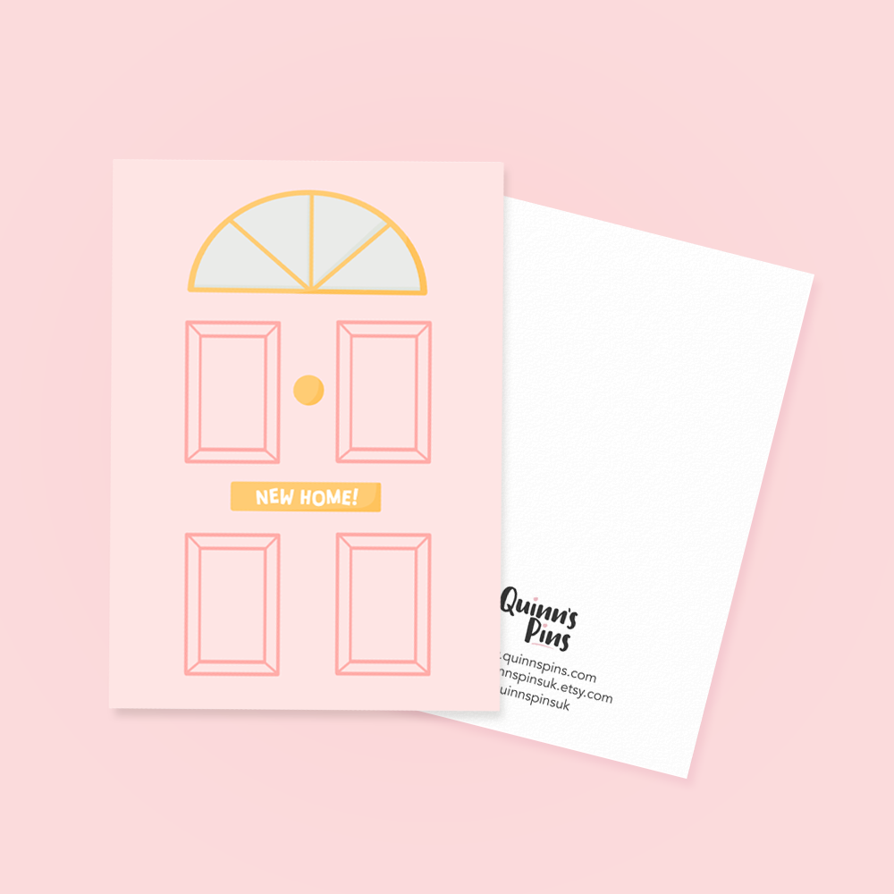 New Home Door Greetings Card