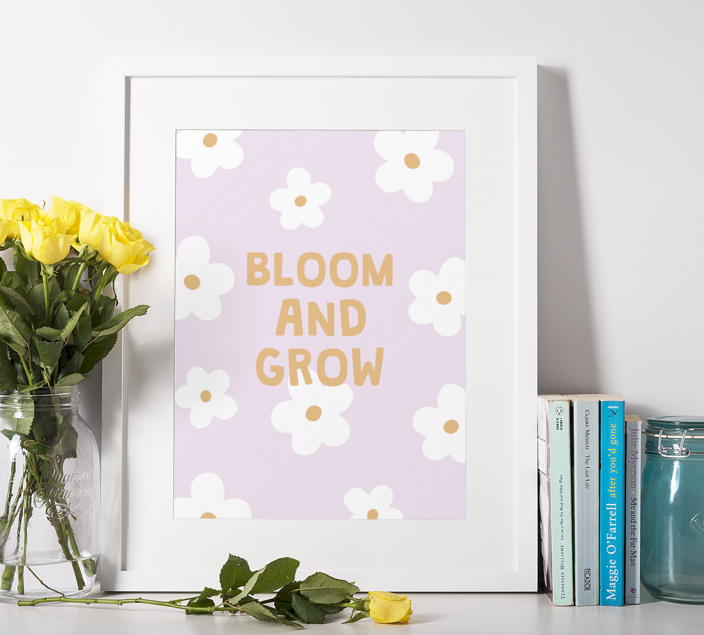 self love motivational print