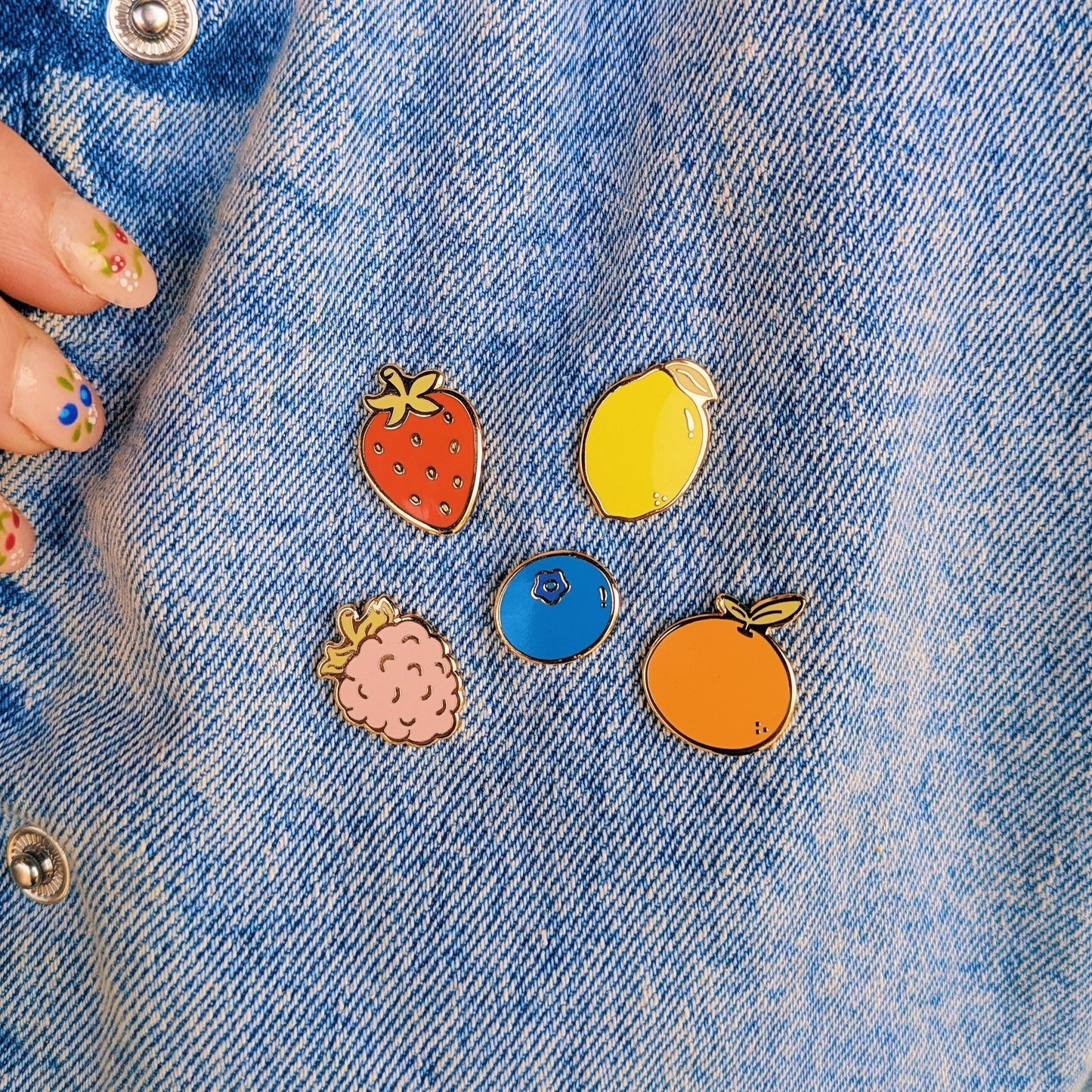 Fruit Salad Enamel Pins