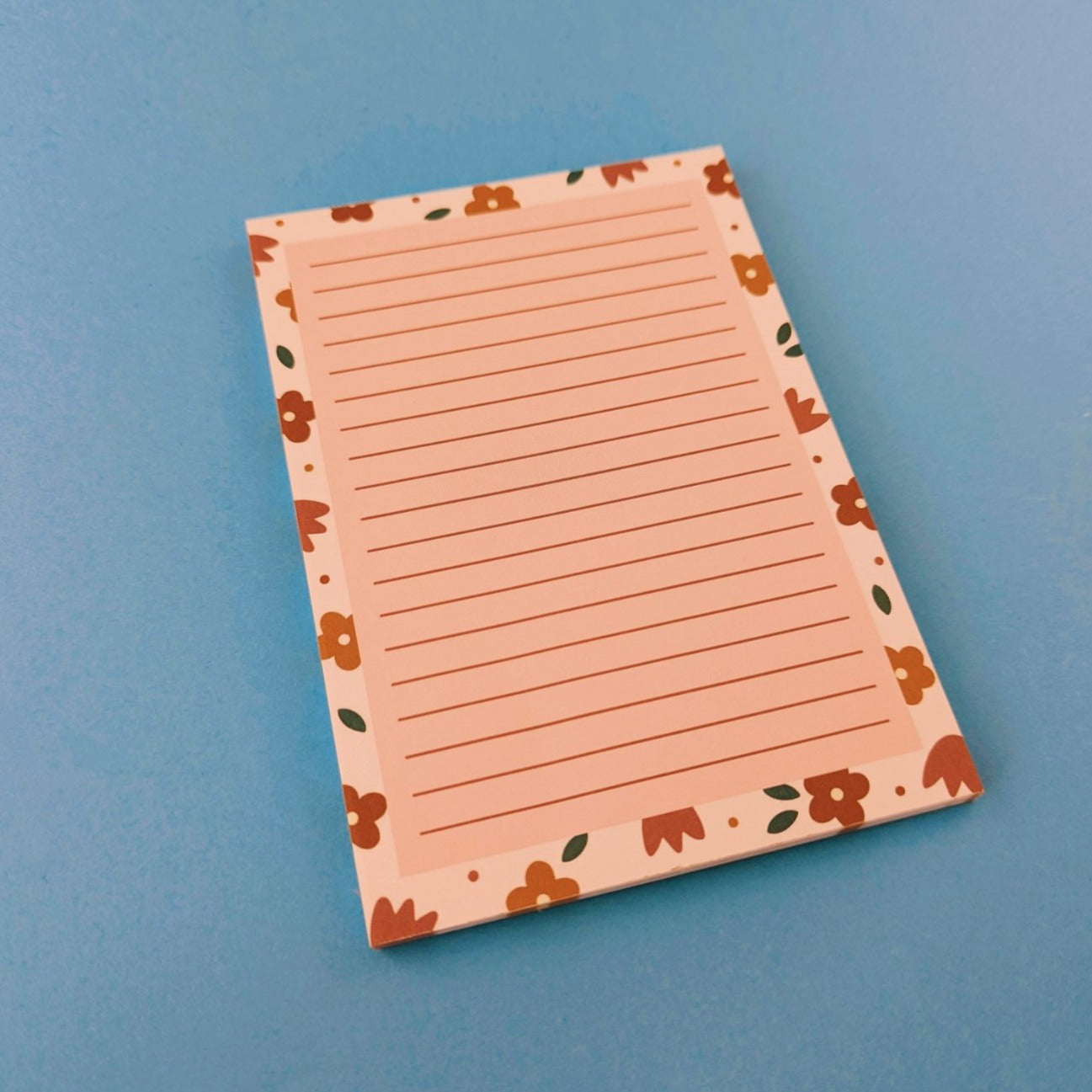 Cute lined notepad 