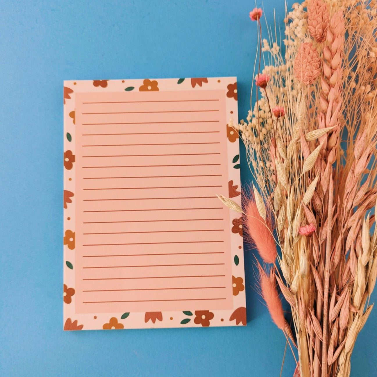 Floral stationery