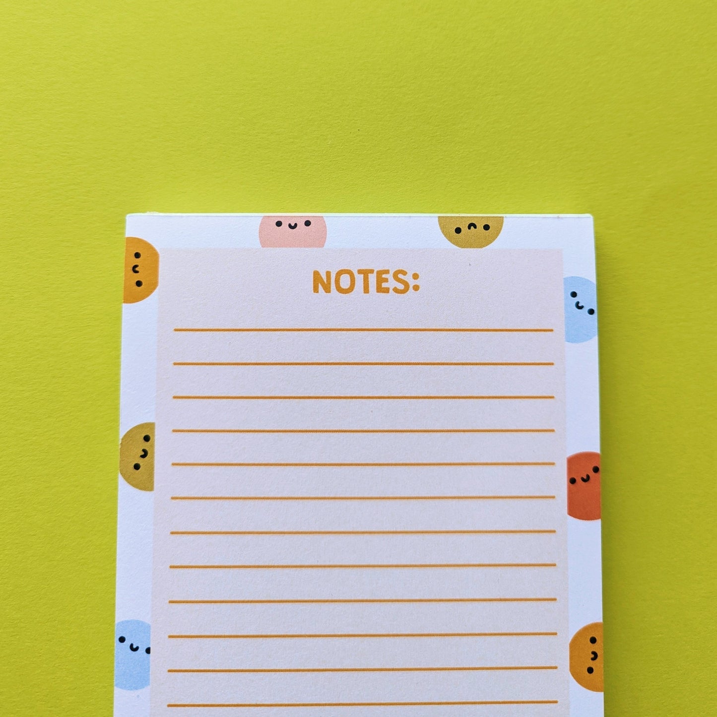 Colourful notebook