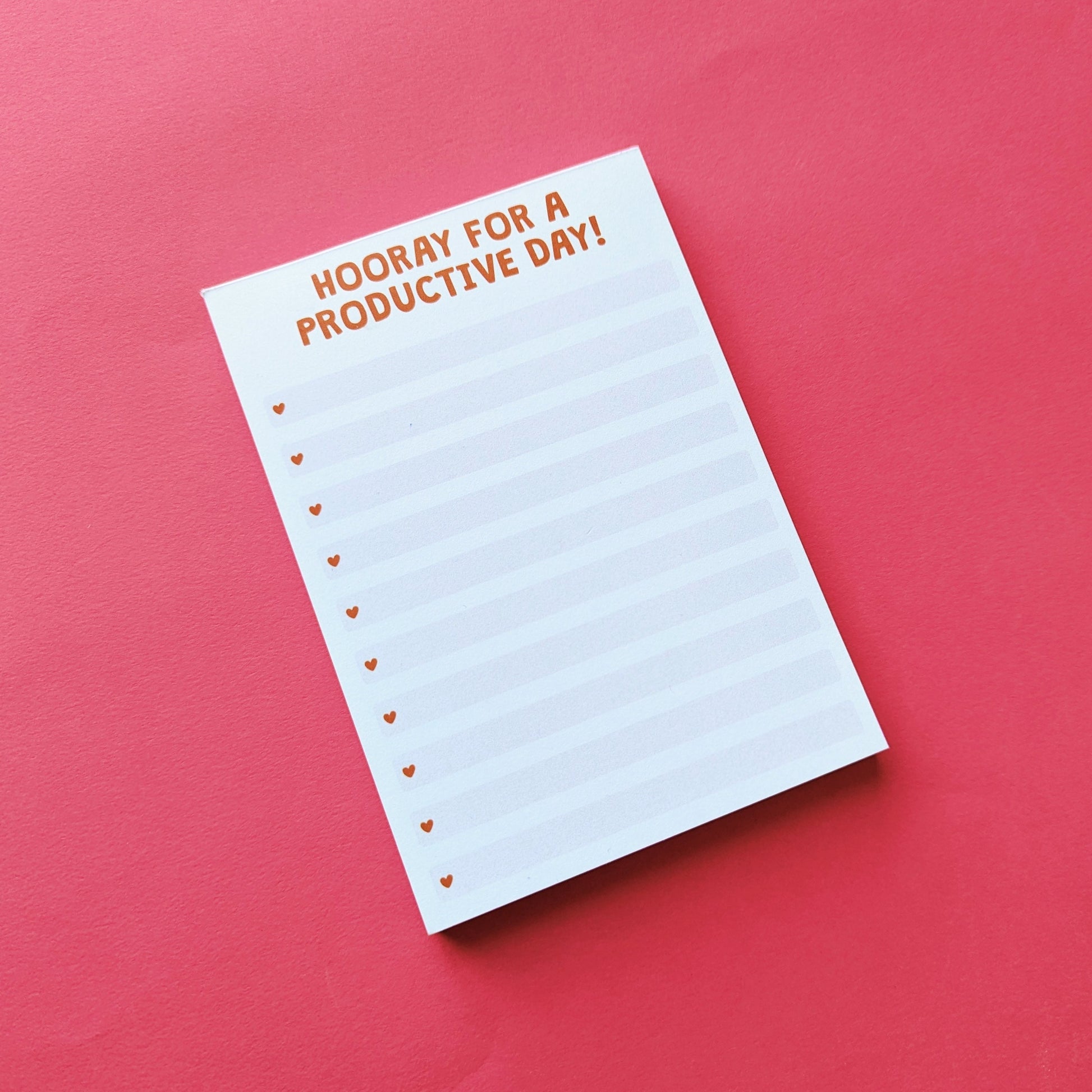 To do list notepad