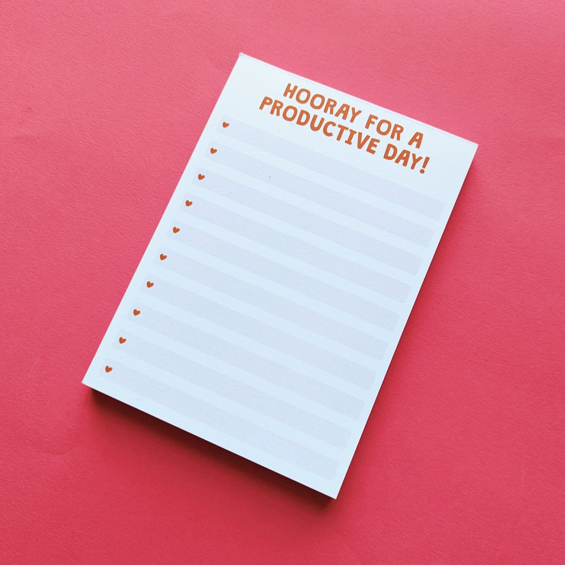 A6 to do list