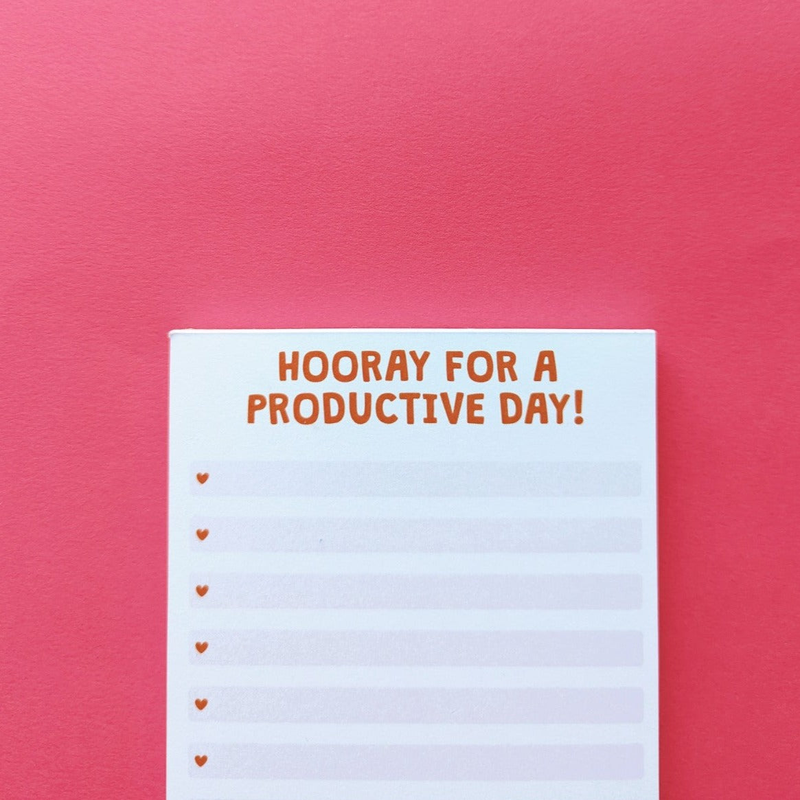 To do list notepad