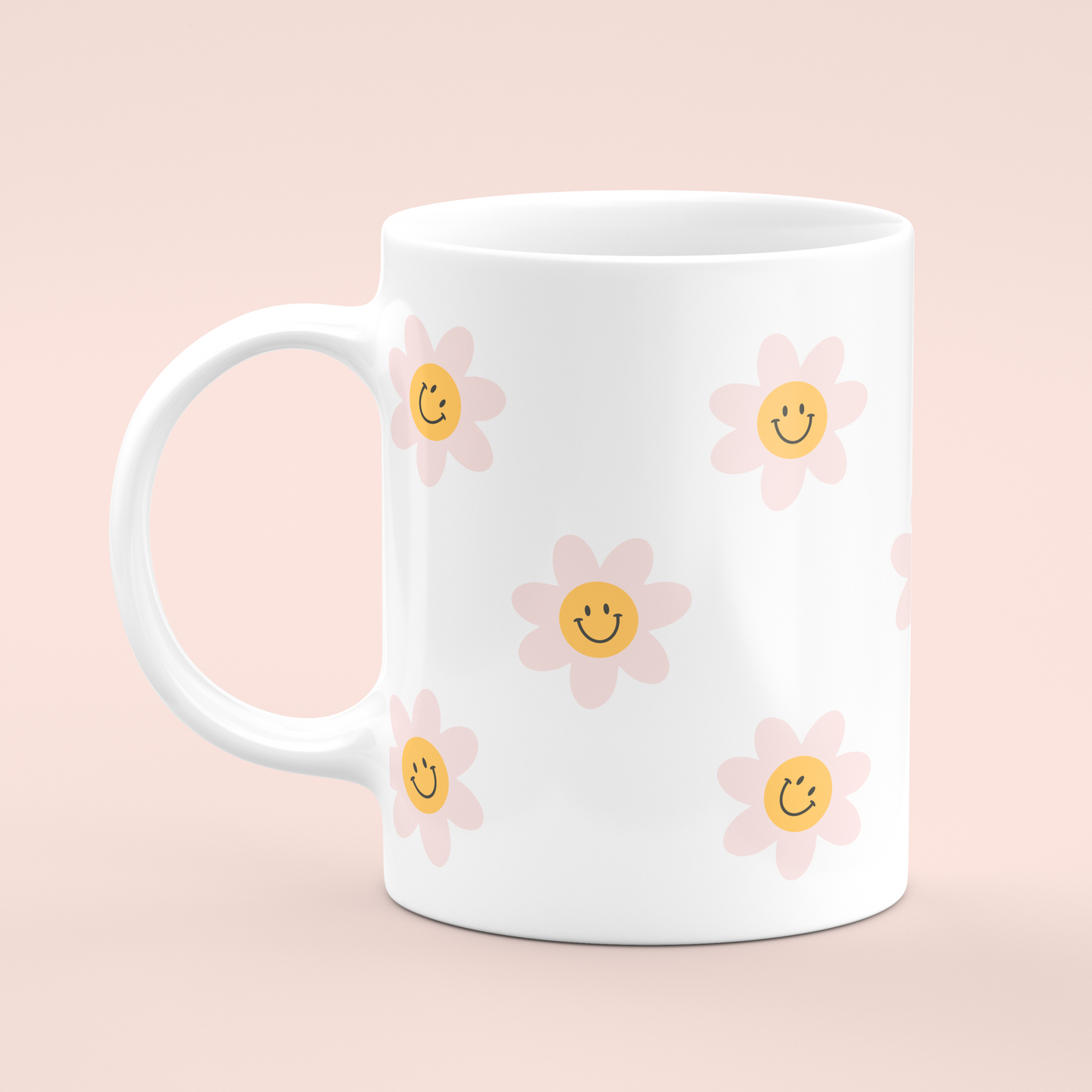 Pink Daisy Mug
