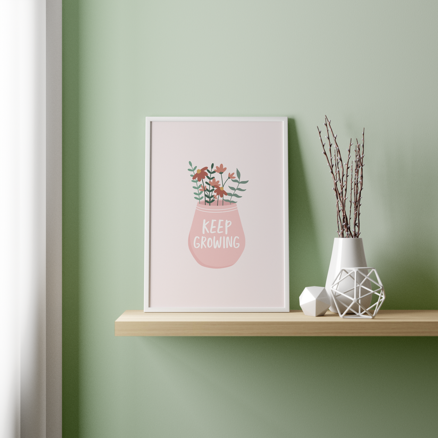 Keep Growing A5 Print