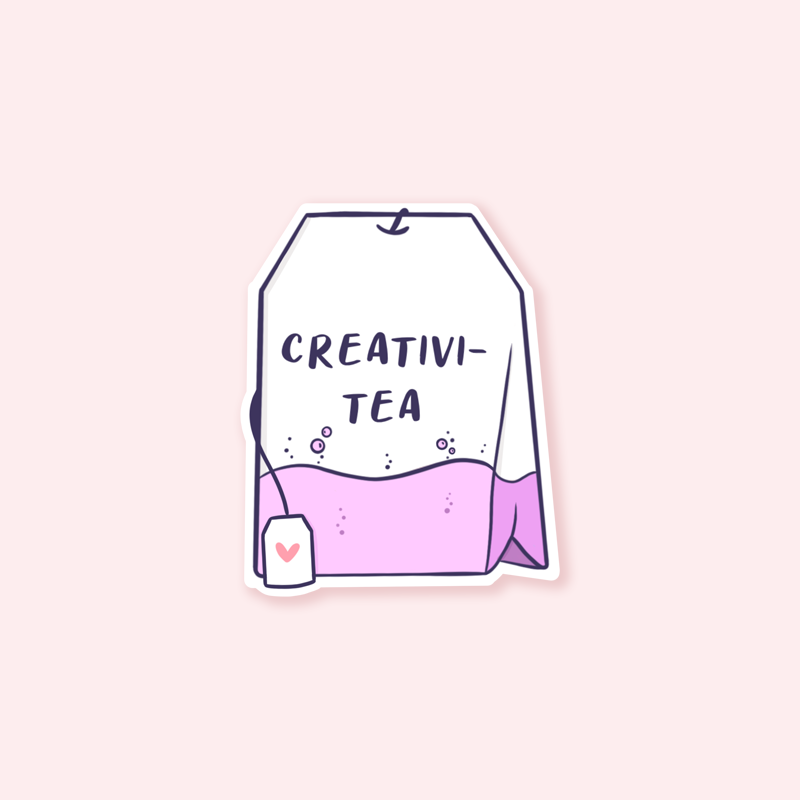 Creativi-tea Sticker - QuinnsPins