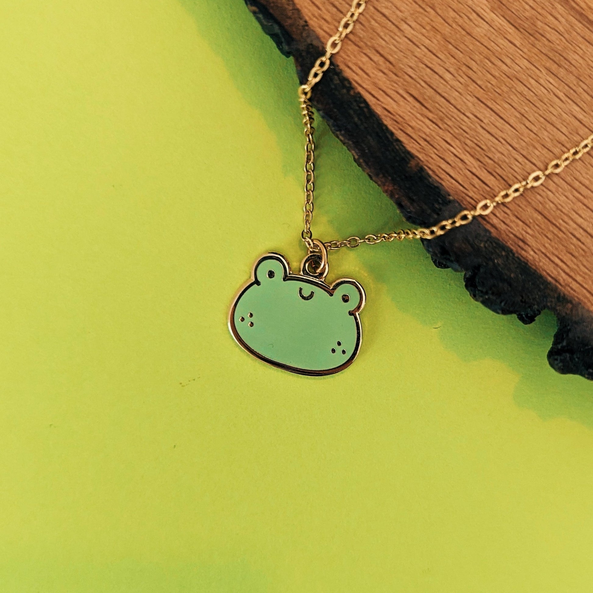 FROG NECKLACE - FROG JEWELLERY