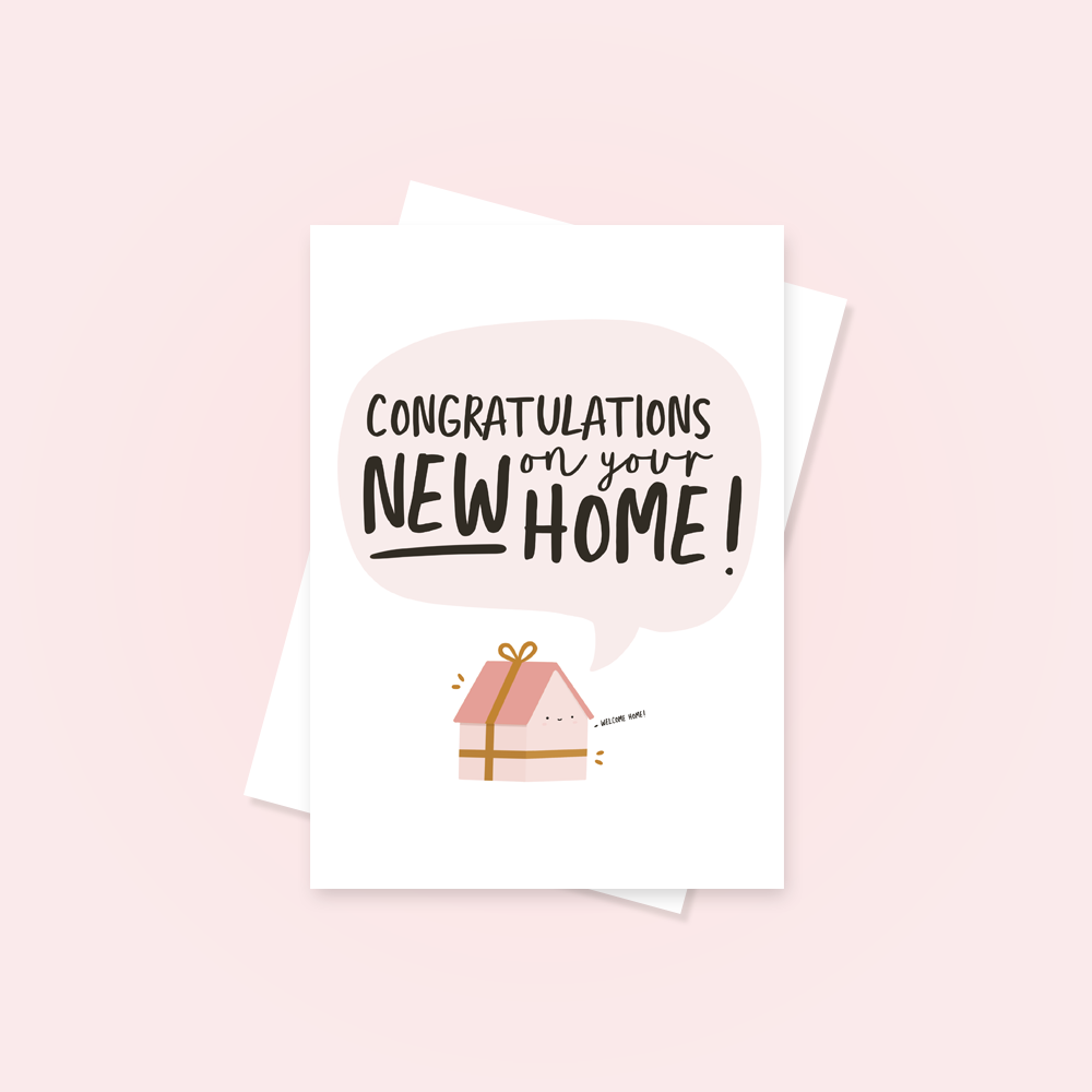 New Home Greetings Card - QuinnsPins
