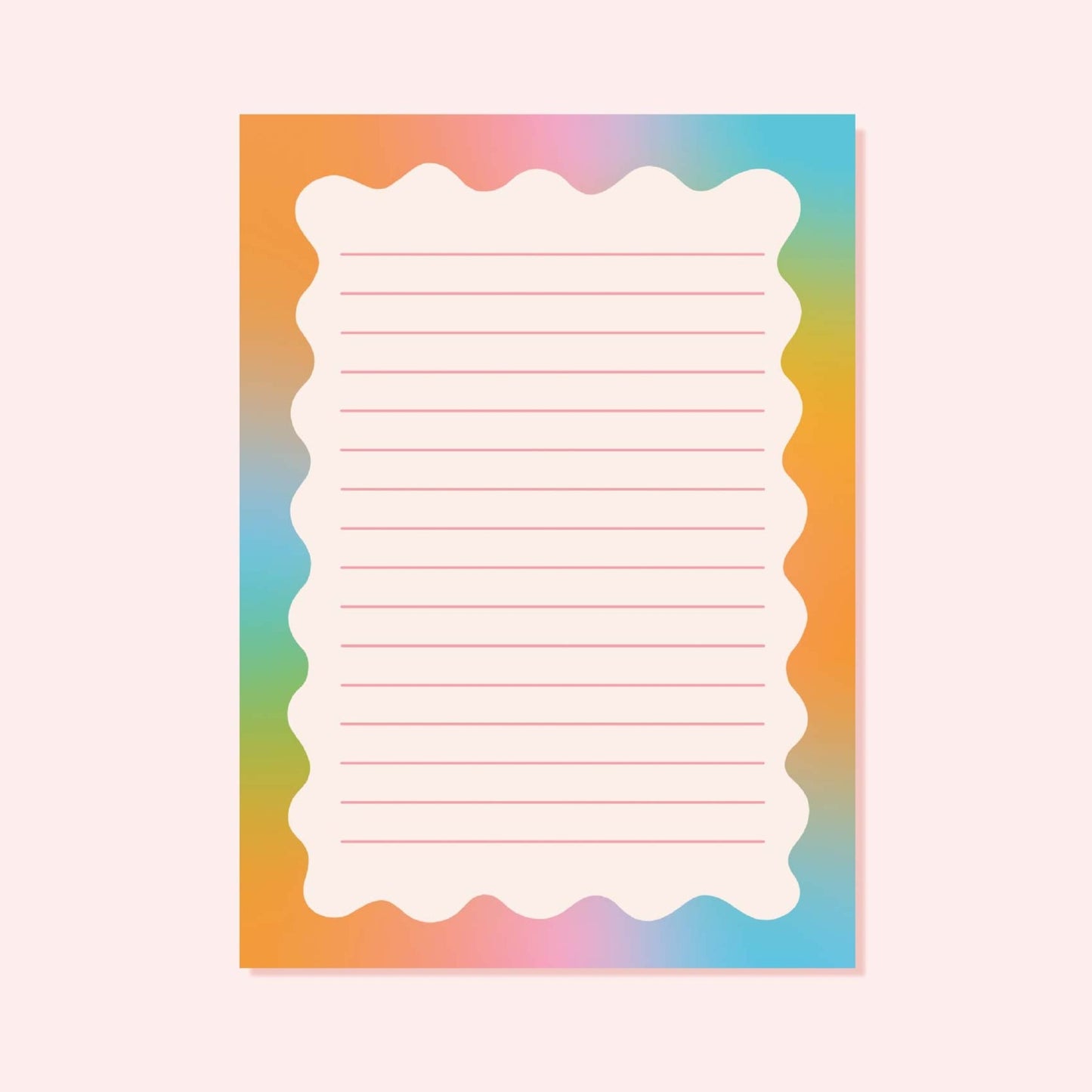 A6 Rainbow Notepad