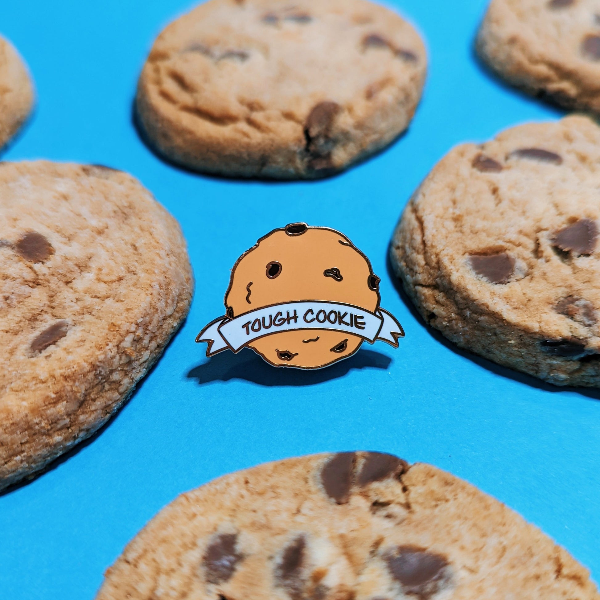 cookie pin badge