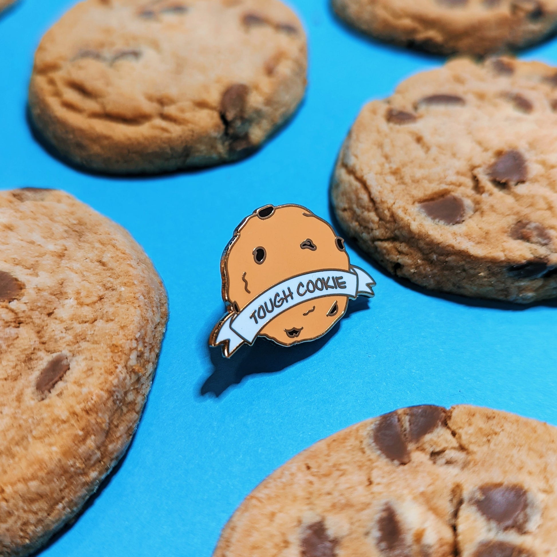 cookie enamel pin badge