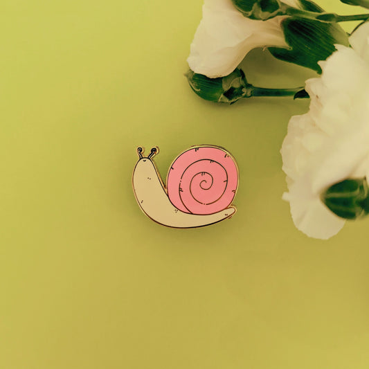 Snail Kawaii Enamel Pin