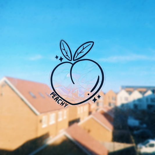 Peachy Suncatcher Sticker