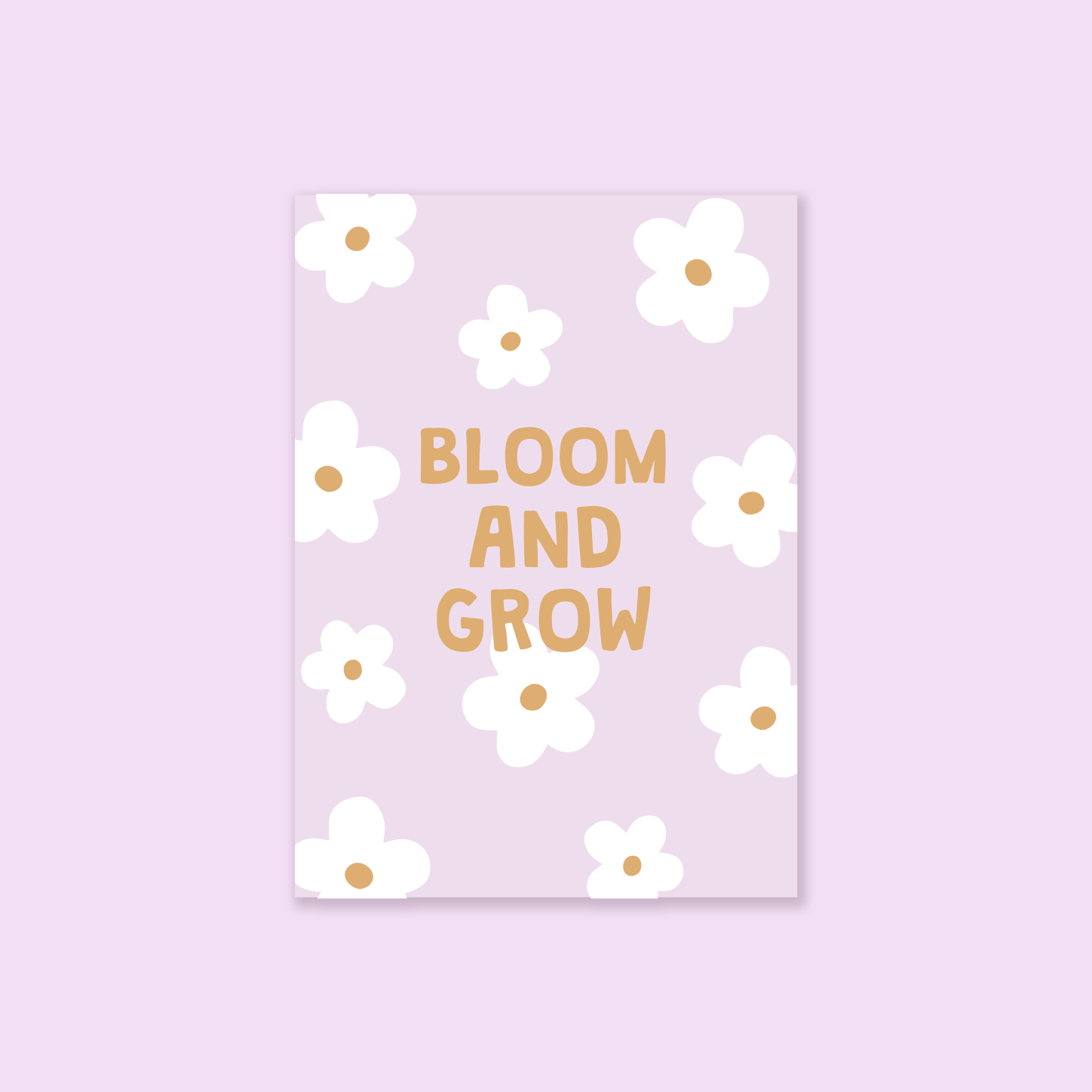 Bloom and Grow A5 Print - QuinnsPins