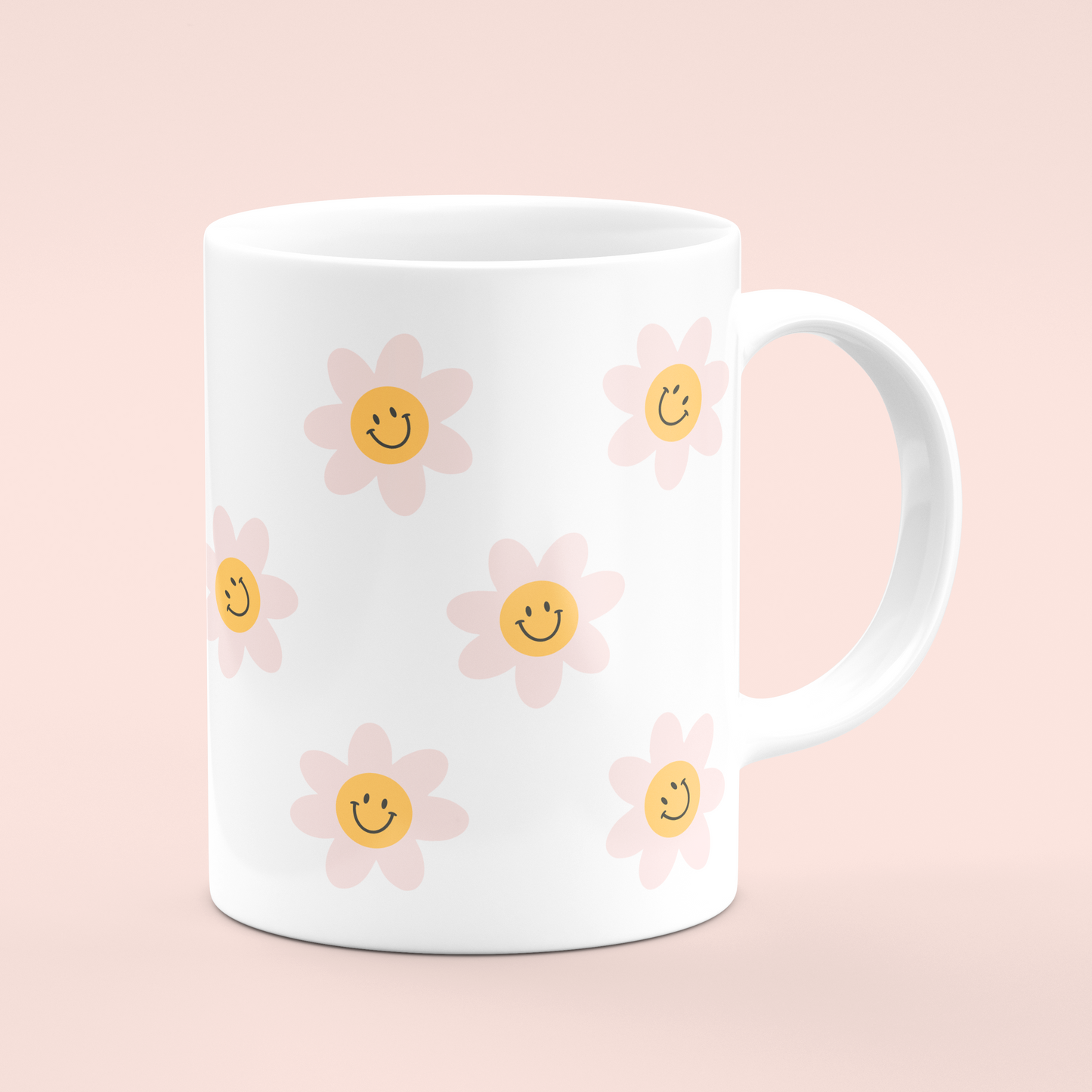 Pink Daisy Mug