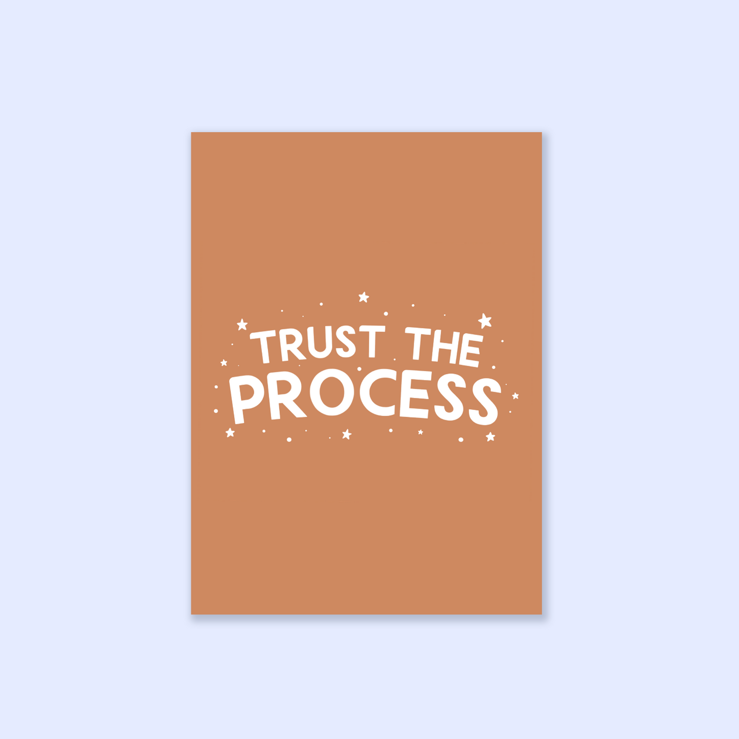 Trust the Process A5 Print - QuinnsPins