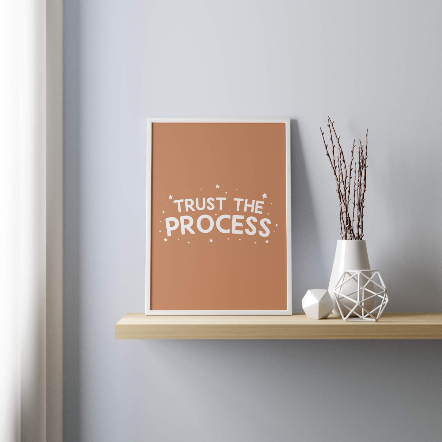 Trust the Process A5 Print - QuinnsPins